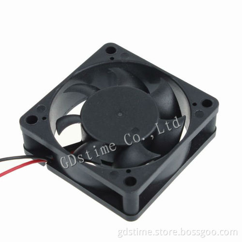 Gdstime 5V 12V 24V 60mm 60x60x20mm 6020 DC Cooling Fan
